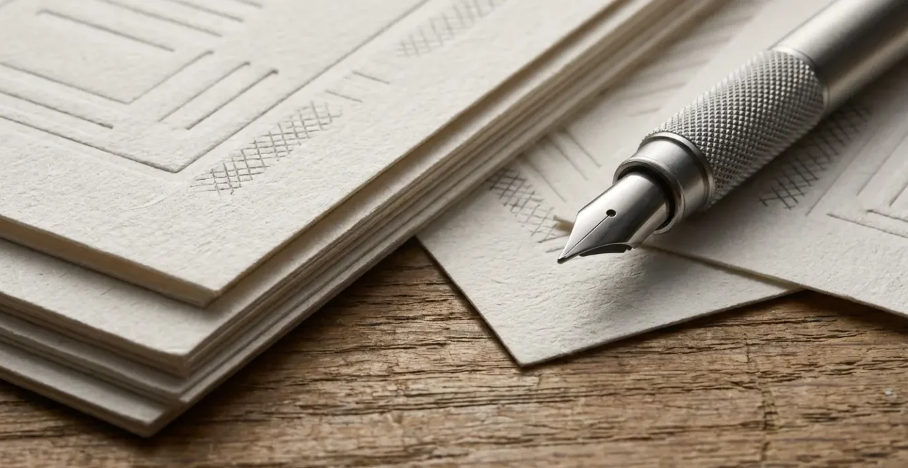 Vue détaillée de documents administratifs organisés pour une souscription d'assurance